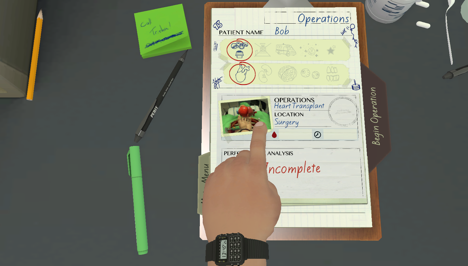 Sorry Bob Game Screenshot